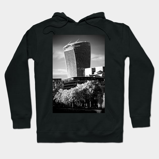 20 Fenchurch Street Walkie-Talkie Building London Hoodie by AndyEvansPhotos